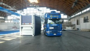 posizionamento pressa