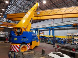 smontaggio carroponte