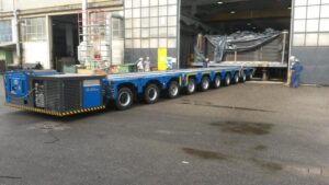 trasporto eccezionale caldaia