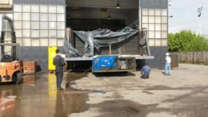 trasporto eccezionale caldaia