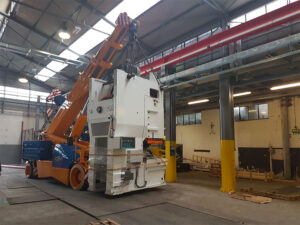 movimentazione macchinario industriale